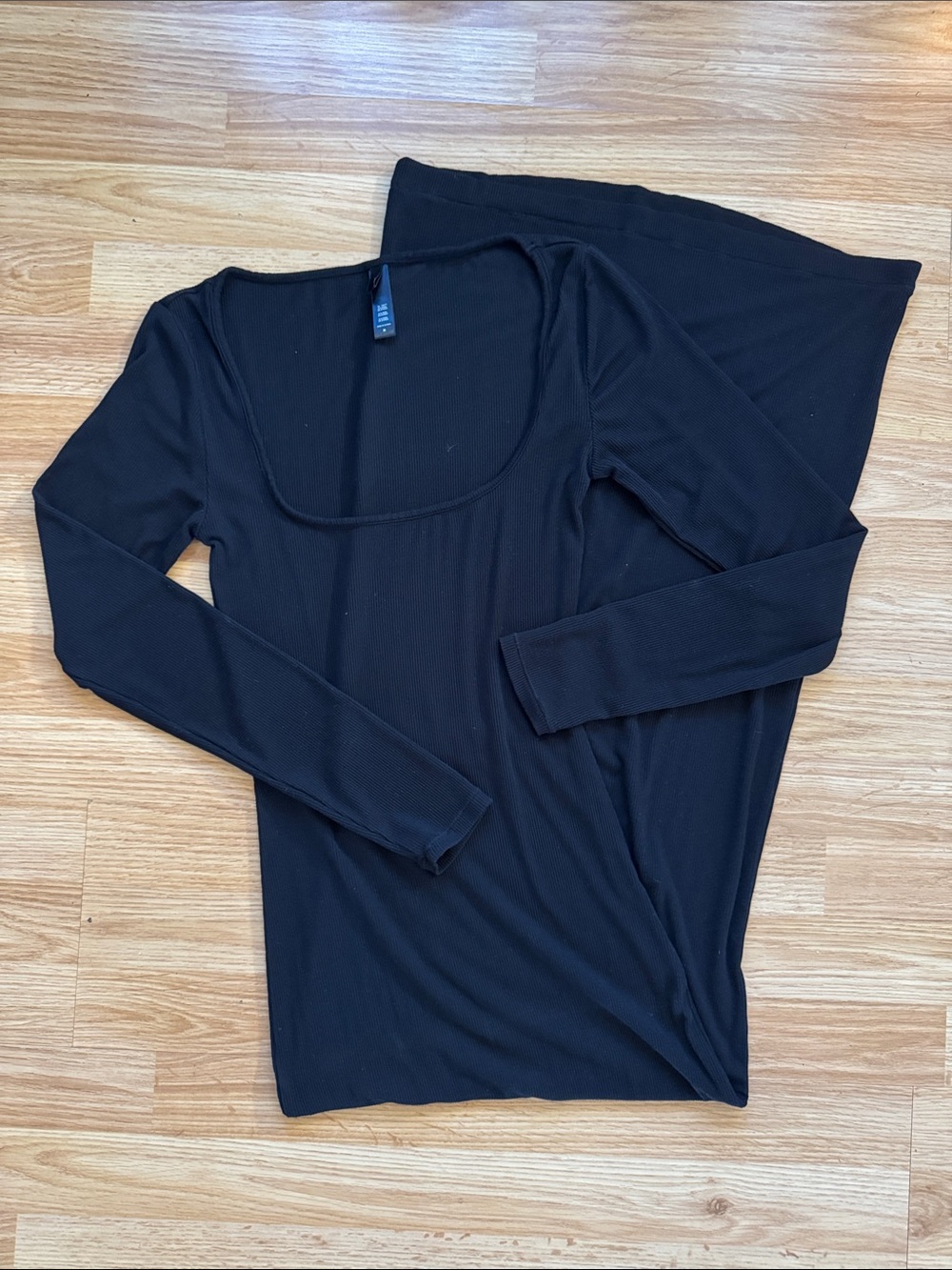 SKIMS Long Sleeve Lounge Dress ✨ size M - Picture 2 of 7